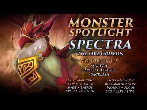 Spectra (Fire Griffon )  Second awakend 2A  Summoner War