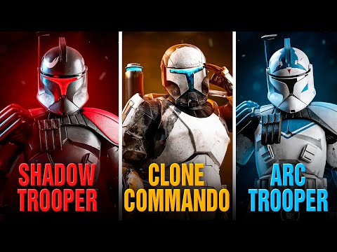 EVERY SINGLE Elite Clone Trooper Type/Variant Explained!