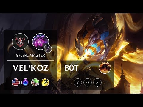 Vel'Koz Bot vs Sivir - NA Grandmaster Patch 9.14