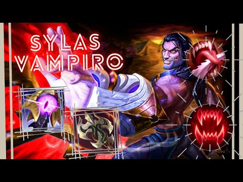 TUTORIAL SYLAS VAMPIRO - CURANDO MUITO, MAIS DE 40% DE OMINIVAMP - LEAGUE OF LEGENDS