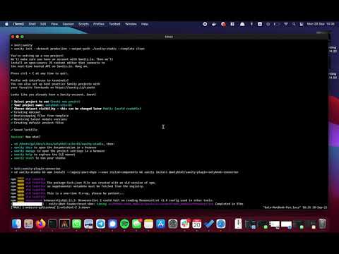 OnlyHtml - Creating a New Site with Sanity.io