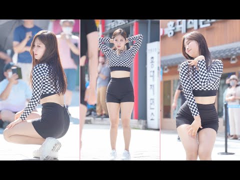 댄스팀 소울 다정 | SOUL DAJEONG 220918 홍대 버스킹 직캠 (피어리스/디엠/하입보이)