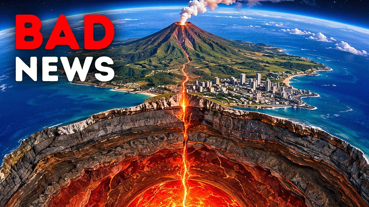 A Giant River of Magma Nearly Broke Through to This Island