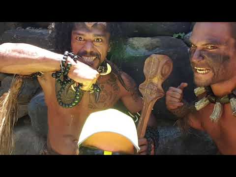 Hua Pou Island Polynesia with ArAnui 5 Container Cruise Ship ( Marquesas Itinerary )