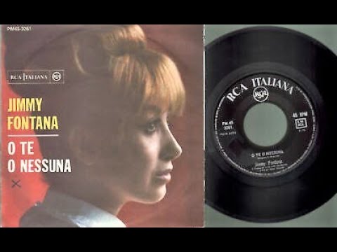 JIMMY FONTANA "O te o nessuna" (1964) Caterina Balivo