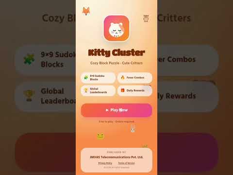 Kitty Cluster: Block Puzzle video thumbnail