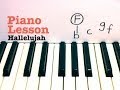 Hallelujah- Piano Lesson (EASY) - Rufus ...