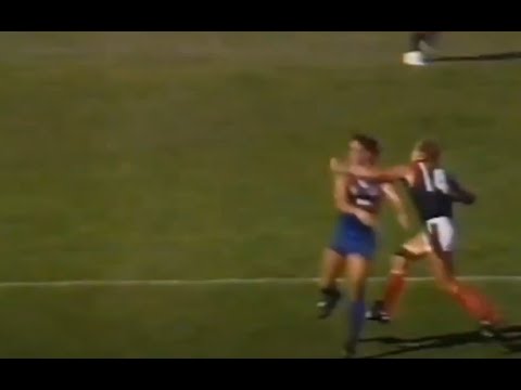 Rod Grinter HUGE HIT on Terry Wallace VFL/AFL Fight/Melee Darren Davies