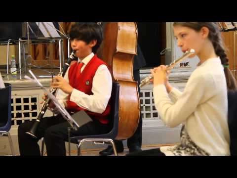 Göteborgs Ungdomsorkester (GUO) - lilla orkestern på Hvitfeldtska gymnasiet 2013 10 20