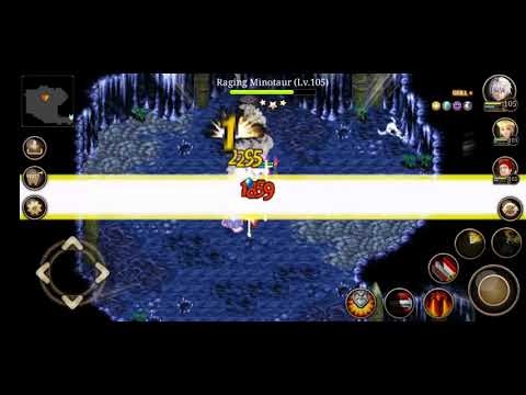 Inotia 4 Black Knight 2str 1dex perfecting skill-crit vs Layer 4 Raging Minotaur
