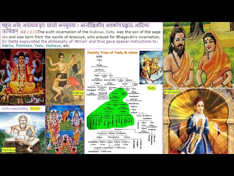 22_Dattatreya incarnation and his 24 Acharyas [Part 1 of 2] - 24 Incarnations of Brahman continued