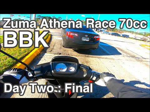 Zuma Athena Race 70cc BBK Test : Day Two install and test run