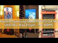 Review Samsung UBD M7500 ZA 4K UHD Blu Ray Player No HDMI Cable Included