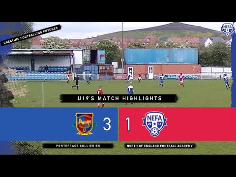 Pontefract Collieries U19 3-1 NEFA U19 - Match Highlights
