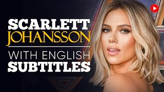 ENGLISH SPEECH | SCARLETT JOHANSSON: Take Time for Yourself (English Subtitles)
