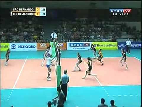 Superliga Feminina 12/13 - 1º turno - Unilever x São Bernardo