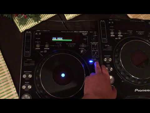 CDJ 1000 mk 3 service mode