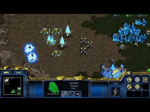 StarCraft: Remastered Co-op Campaign Protoss Mission 10 - Eye of the Storm