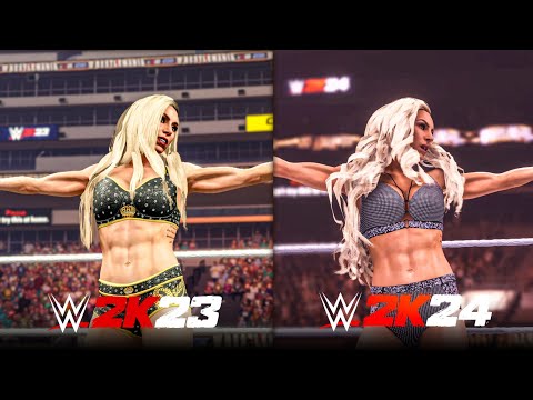 WWE 2K24 Graphic Comparison | WWE 2K23 vs WWE 2K24