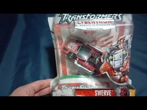 unboxing Transformers Cybertron Planet keys Autobot  Swerve
