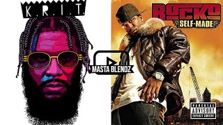 Rocko - Hustle Fo x Big K.R.I.T. - Money On The Floor | OFFICIAL MASHUP | Rap Blend | LYRICS | 2023