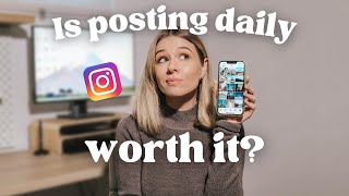 Is Posting Daily to Instagram Worth it?
