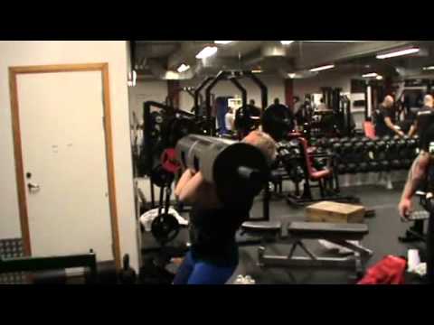 Vegard Thomassen Stokkpress 5x75kg