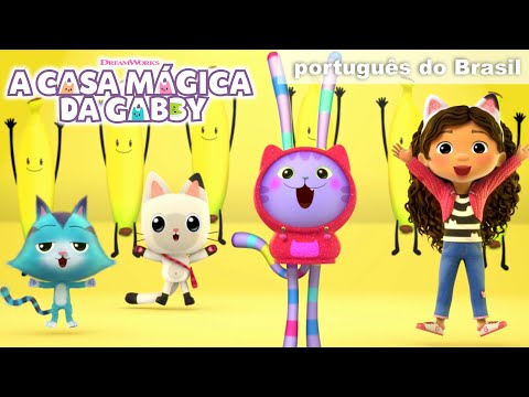 A Dança da Banana do Dia Chuvoso | A CASA MÁGICA DA GABBY | Netflix