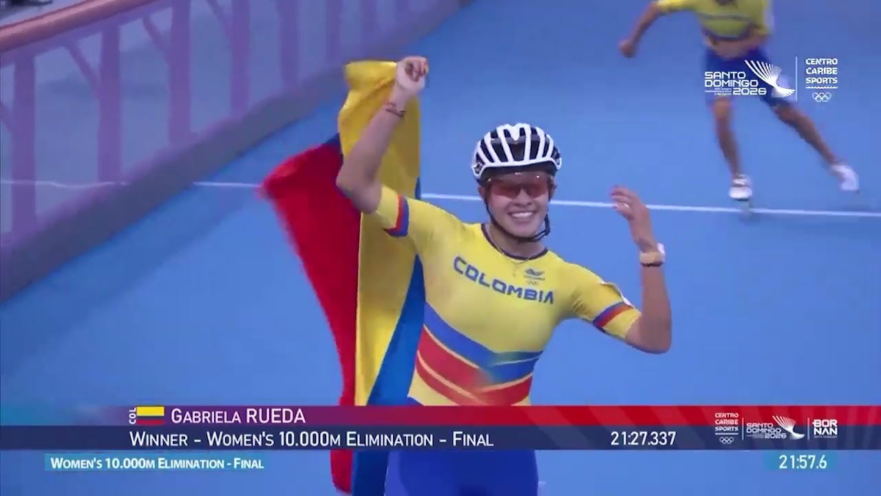 ¡VALENTINA LETELIER se lleva el BRONCE en PATINAJE DE VELOCIDAD de los JUEGOS CENTROAMERICANOS 2026!