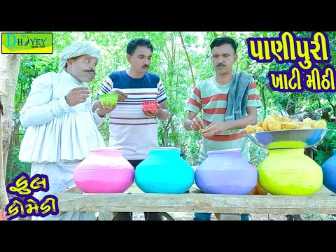 Panipuri Khati Mitthi || પાણીપુરી ખાટી મીઠી || Comedy Video || Deshi Comedy ll