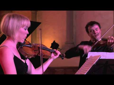 Jean-Baptiste Poyard & Birthe Blom, violons Jean-Marie Leclair Sonata n°2,  Allegro
