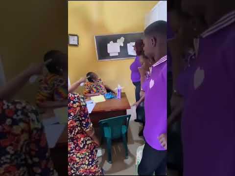 Our Volunteer team were at Model Primary Healthcare Center, Rumokwurusi, Port Harcourt #viralvideo