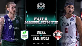 Unicaja v Cholet Basket | Full Game Highlights | #BasketballCL 2023-24