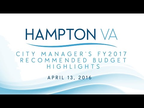 City Council Work Session - FY17 Budget Briefing