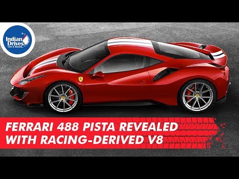 Ferrari 488 Pista Revealed With Racing-Derived V8