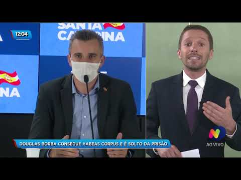 Douglas Borba consegue habeas corpus e é solto da prisão