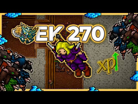EK 270 Hunt Solo The Wreckoning (Pirats) 1.7kk/h Raw + 450k Profit - Tibia Hunt [13.16] #tibia