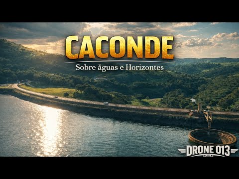S5#Ep2 - Caconde é Linda | Voo espetacular sobre a Represa, Mirante e Lago da Graminha