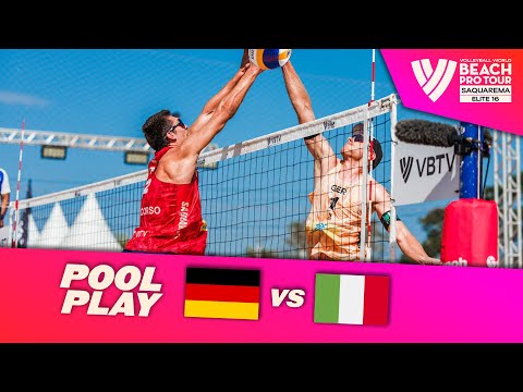 Ehlers/Wickler vs. Cottafava/Dal Corso - Pool Play Highlights | Saquarema 2025 #BeachProTour