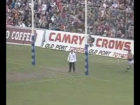 Round 20, 1991 West Coast vs Adelaide