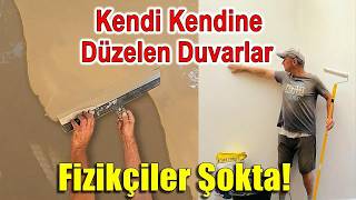 Kendin yap: kendiliğinden yayılan şapla dümdüz duvarlar! 1000 Dolarlık Ev projes