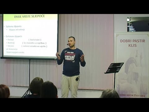 Tema "Duhovni vid" - razmatrao Mario Grubišić 30.04.2018