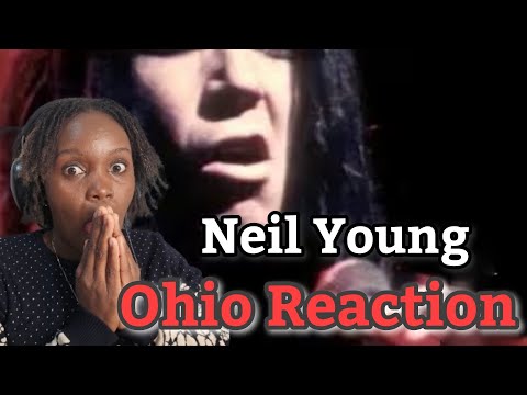 African Girl First Time Hearing Reaction to Neil Young - Ohio