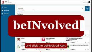 beINvolved Event Pass Instruction