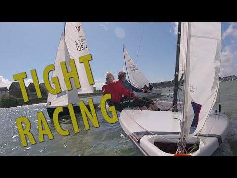 TIGHT WAYFARER RACING AT MEDWAY YACHT CLUB
