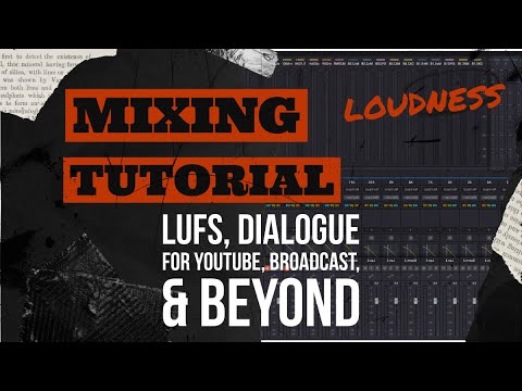 Mixing for Broadcast Loudness in DaVinci Resolve Fairlight | LUFS Tutorial