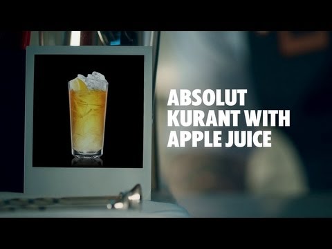 ABSOLUT KURANT WITH APPLE JUICE DRINK RECIPE - HOW TO MIX