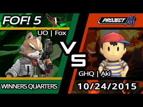 UO | Fox (Fox) vs. GHQ | Aki (Ness) | PM WQF | Fight or Flight 5