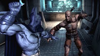 How to eliminate Zsasz without touching him at the beginning of Batman Arkham Asylum