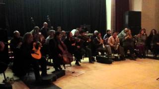 Nadjib Le Fleurier's AL Batin Installation (London Improvisers Orchestra, Epic, London 1-02-15)